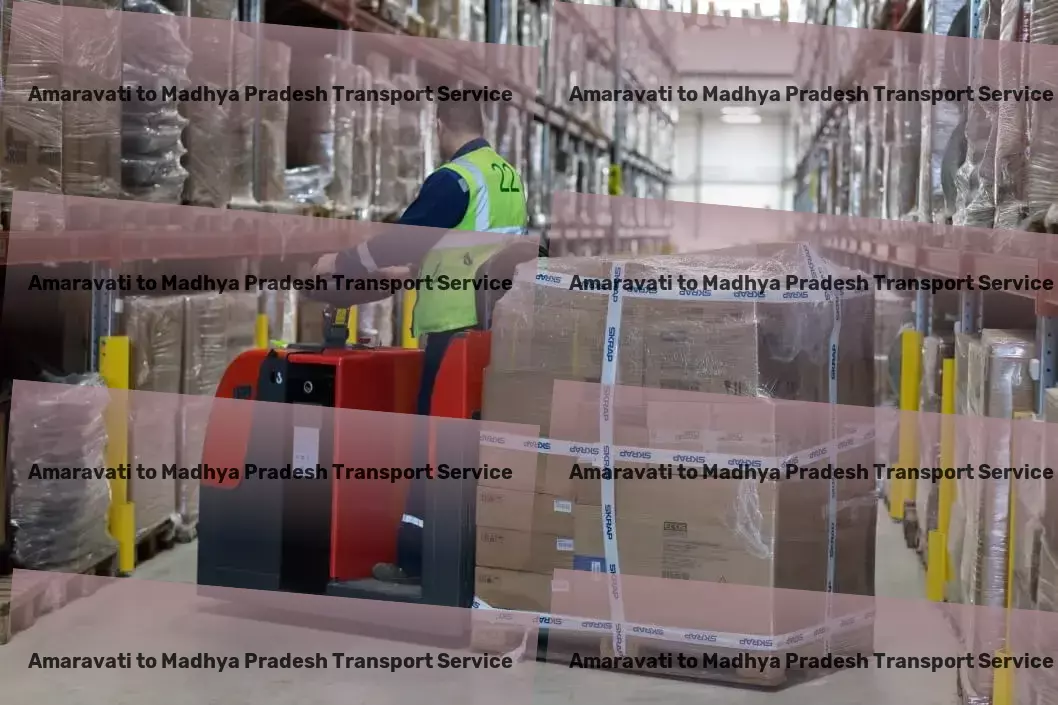 Amaravati to Madhya Pradesh Courier And Parcel The trusted partner for all your Indian shipping needs! - Nationwide cargo moving